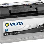 BATTERIE VARTA BLACK DYNAMIC 70AH, 640A, 5701440643122 E9 L3 B