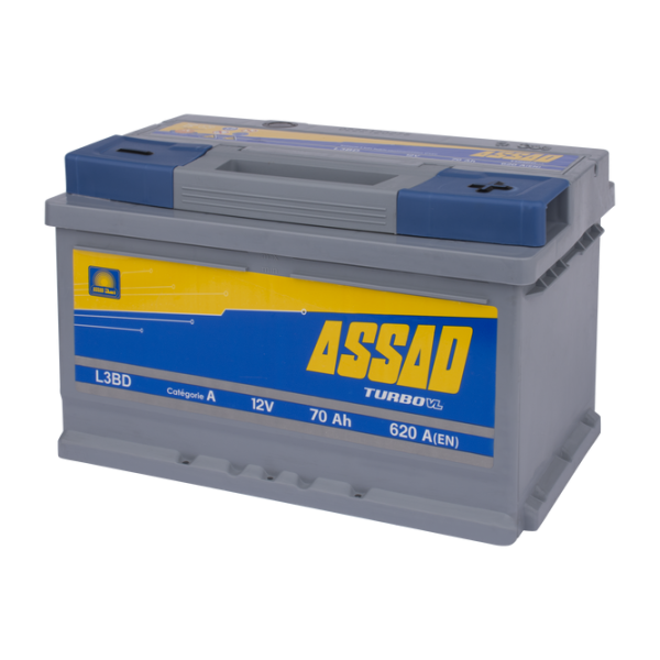 BATTERIE ASSAD 620A, 70AH, L3