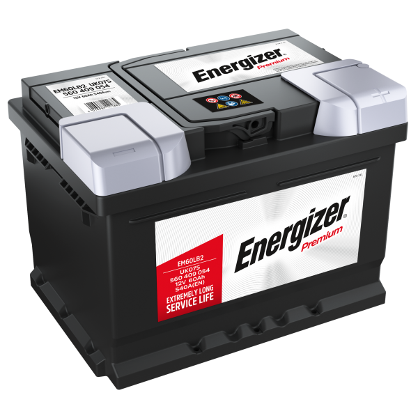 Batterie ENERGIZER PREMIUM EM60LB2 12 V 60 AH 540 AMPS EN