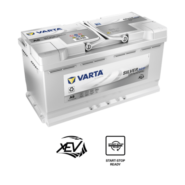 VARTA A5 95AH 850A Silver Dynamic AGM